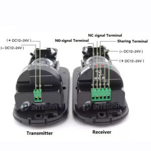Barrera Infrarroja Exterior 1 ~ 100 Mts Doble Haz Cableada – BARR-ABT-100