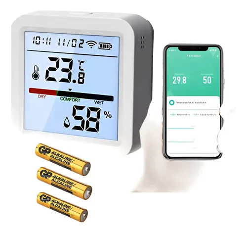 304-stemp – Sensor Temperatura / Humedad Smart Life Tuya – SEN-WL-TH05-02
